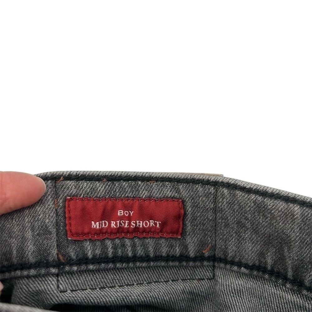 Lucky Legend Pink Floyd 3" Mid Rise Boy Short Rainbow embroidered grunge Size 0 - Picture 12 of 13